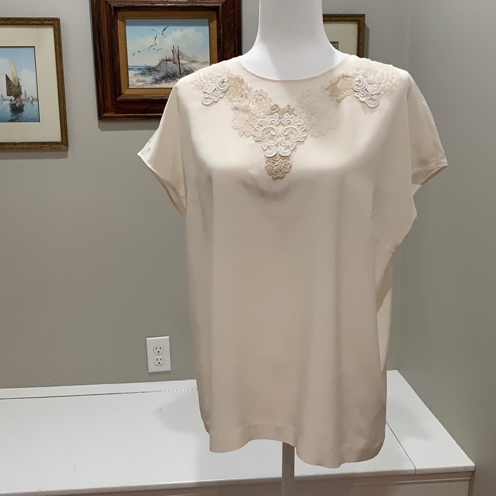 Dolce & Gabbana silk top. Size IT46